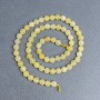 Citrine Beads Natural Stone Faceted Round Bead 6 mm± on Thread, 38cm+ Length