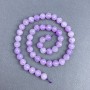 Lavender Amethyst Natural Stone Beads, Faceted Round Beads 8 mm ± on Thread, 39 cm+ Length