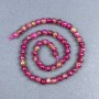 Multicolor Tourmaline Beads, Polished Round 6.5 mm ± on Thread, Length 38 cm+