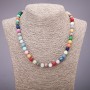 Necklace Assortment (piece) Faceted Bead, 8mm Diameter, 45cm Length