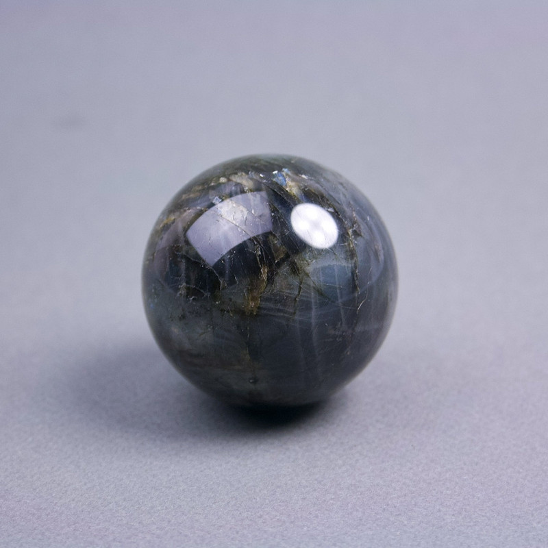 Souvenir Labrodite Stone Globe, diameter from 50mm± (price per 100g) weight from 200 g