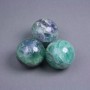 Souvenir sphere natural fluorite stone, diameter from 50mm± (price per 100g) weight from 200 g