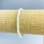 Bracelet Mother-of-Pearl Toned Mint Disc, diameter 4×2 mm ±, length 18 cm (stretch)