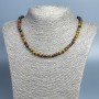 Beads Tiger Eye, Bull's Eye, Hawk's Eye Faceted Beads, 6mm diameter, 46cm length +