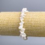 Adularia Chip Bracelet, diameter 7x3mm±, length 18cm (stretch)