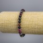 Tourmaline Bracelet (loose) smooth ball, diameter 6+ mm, length 18 cm stretch