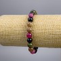 Bracelet Tourmaline (each) smooth bead, diameter 8+-mm, length 18cm stretch