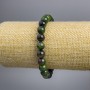 Zoisite Bracelet (single) smooth bead, diameter 8± mm, length 18 cm stretch