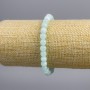 Larimar Bracelet Smooth Bead, 6mm diameter +-, 18cm length stretch