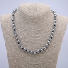 Terahertz Beads Smooth Sphere 8mm Diameter, 45cm Length +