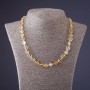 Citrine Necklaces (Bead, faceted) 8×10 mm ±, 45 cm long