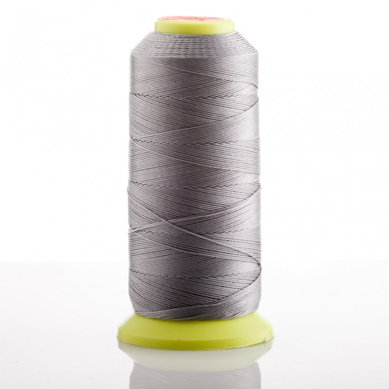 Bobbin Thread Light Gray, 0.6 mm nylon for crafts 500 m