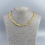 Natural Citrine Bead Necklace, Faceted, 7x8mm, length 50cm