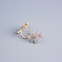 Xuping Café 18K Gold Plating White Crystal Star 13×11mm +