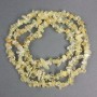 Citrine Beads on Thread - Chip 8x5mm, 80 cm length