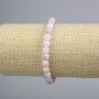 Jadeite Colored Bead Bracelet, Smooth Balls, diameter 6.5mm±, length 18cm± (stretch)