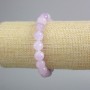 Kunzite Bead Bracelet Crystal Beads, diameter 10mm±, length 18cm± (stretch)