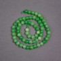 Jade Beads on String Smooth Round 6.5mm, length 39cm