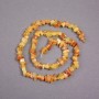 Amber Beads on Thread, Amber Chip 7x4mm, length 39cm
