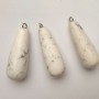 Clearance Kaholung Pendant Drop 42×15(±) mm (price per 1 piece) with imperfections