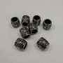 Bead Inlay Findings, diameter 12.5 mm inner, diameter 5 mm± (price per 1 piece)