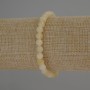 Bracelet Citrine Natural Stone Faceted Sphere, diameter 6mm±, length 18cm (stretch)