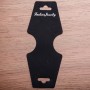 Jewelry Display Tray Black 11×4.5 cm, 200 pcs per pack
