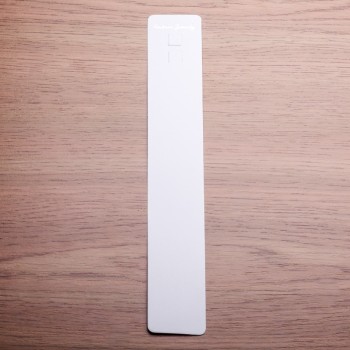 Bracelet Display Tray 21×3.3 cm White Cardboard 100 pcs