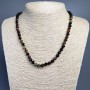 Tourmaline Necklace with Beads of Natural Stone, Garnet? wait: actually tourmaline, garnet?