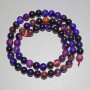 Cat's Eye Beads Multi-Colored Natural Stone Smooth Bead, 6mm Ø, 38cm+/- in string