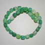 Agate Beads natural stone bar, diameter 9x12mm+-, length 37cm+- on thread
