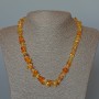 Citrine Necklace natural stone碎 chips?