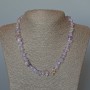 Amethyst Beads natural stone shard, diameter 8×3mm ±, length 48cm ±