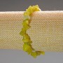 Jadeite Bracelet Yellow Chip, diameter 10×4mm±, length 18cm (stretch)