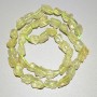 Citrine Quartz Beads, Natural Stone Briolette Beads, 9x10mm, 40cm string on thread