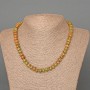 Jasper Heliotrope Beads Smooth Rondelle Natural Stone 8x5mm diam. ±, Length 47cm ±