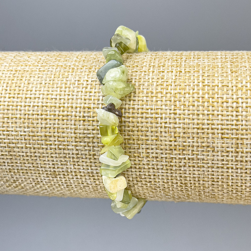Onyx Chip Bracelet, 7-10×3mm+-, length 18cm+- stretch