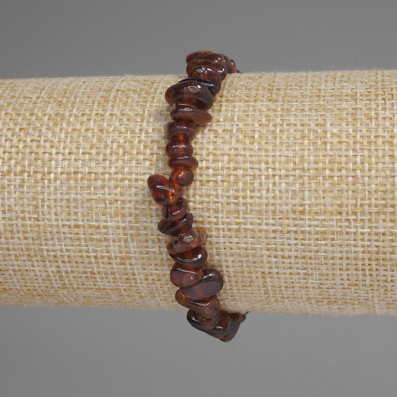 Carnelian Bracelet Chip, diameter 5-9×2-4mm, length 18cm, stretch
