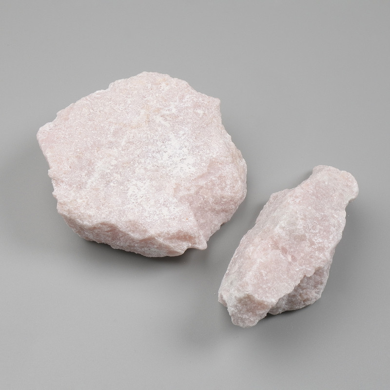 Natural Rose Quartz raw stone, diameter 53×35×25mm± (assorted sizes) piece weight from 100 g (Price per 100 g)